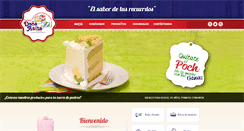 Desktop Screenshot of pastelesanita.com